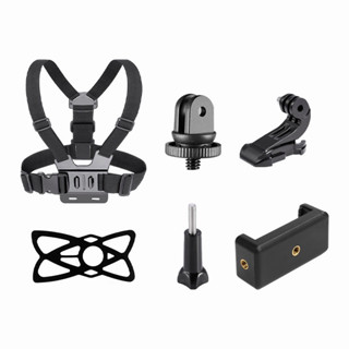 Camera GoPro Hero Chest Mount Strap คลิปสายคล้องหน้าอก สำหรับ สายรัดหน้าอกสำหรับโทรศัพท์มือถือ สายคาดหน้าอก สายรัดหน้าอก