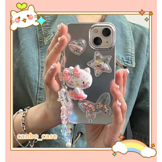 🎁ส่งของขวัญ🎁เคสไอโฟน สำหรับ 11 14 for iPhone Case 13 12 Pro Max น่าสนใจ น่ารัก แมว โซ่มุก กันกระแทก เคสนิ่ม เคสโทรศัพท์