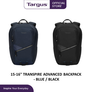 กระเป๋าเป้ใส่โน๊ตบุ๊คสำหรับขนาด 15-16 นิ้ว Targus Transpire™ Advanced Backpack Black,Blue [TBB63302GL]