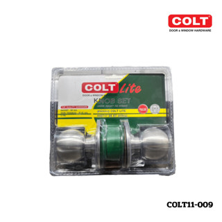 ลูกบิดประตู COLT LITE #A68717 SS รุ่นแผง(ฝาใหญ่)