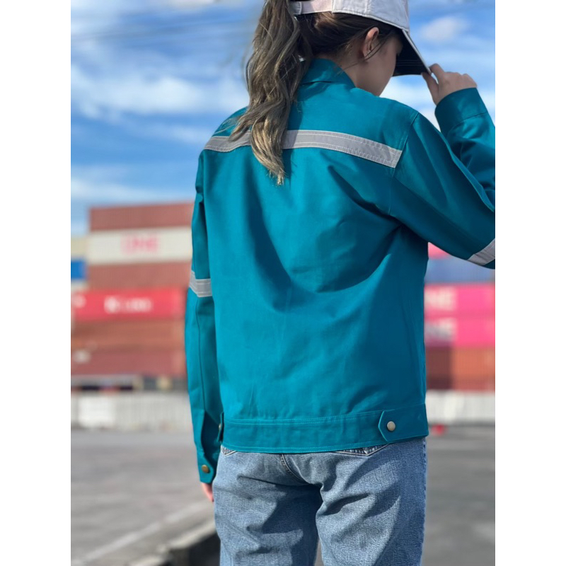 เสื้อช็อปแขนยาวผ้าเวสปอยท์