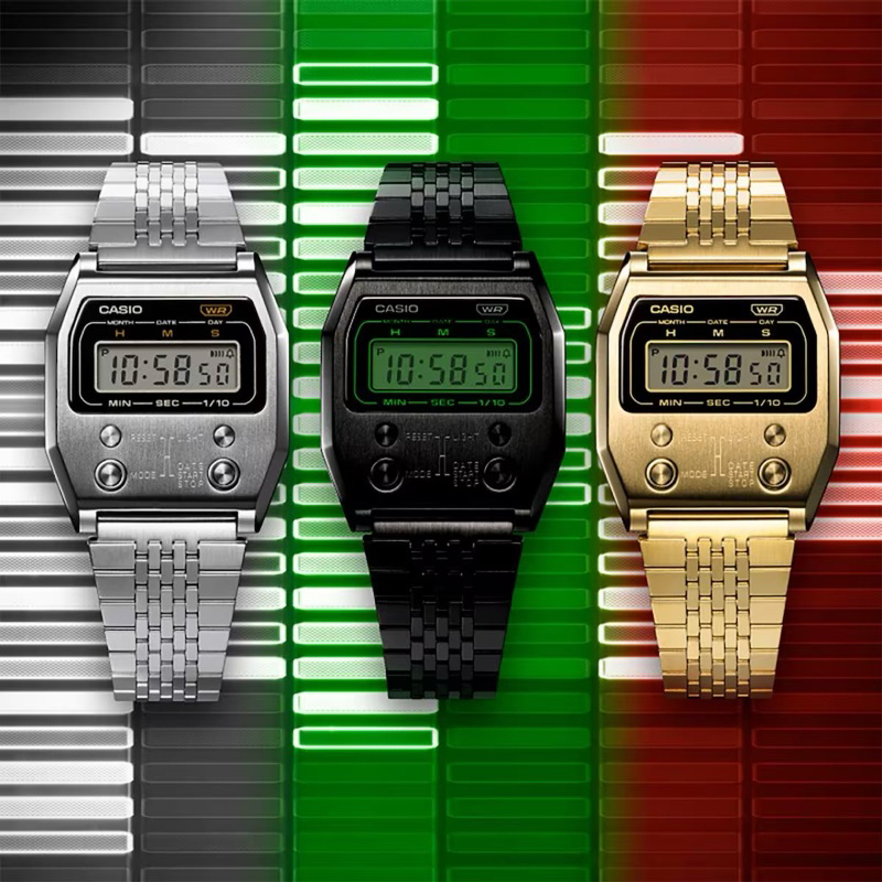 CASIO A1100B-1 A1100D-1 A1100G-5 ของแท้ประกันศูนย์ 1 ปี