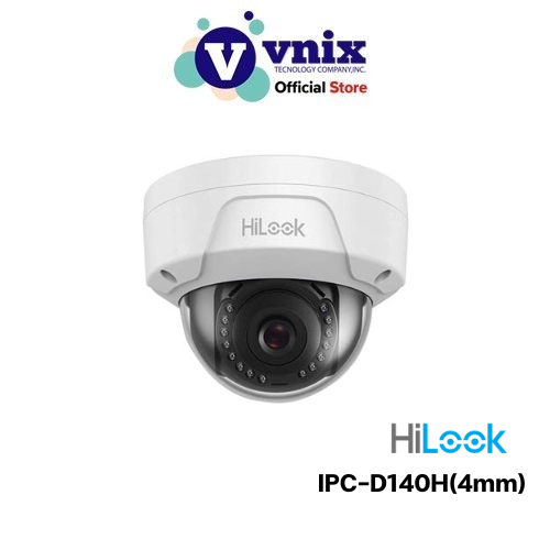 IPC-D140H(4mm) กล้องวงจรปิด Hilook 4.0 MP IR Network Dome Camera By Vnix Group