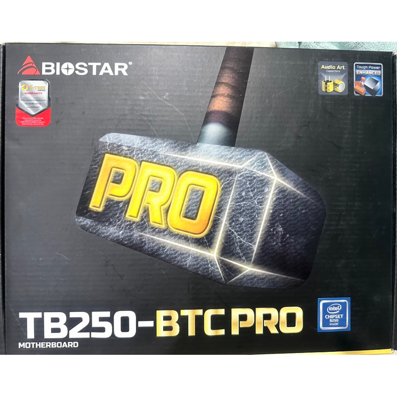 *ส่งฟรี* MAINBOARD (เมนบอร์ด) LGA 1151 B250 Biostar Tb250-btc pro มือสอง