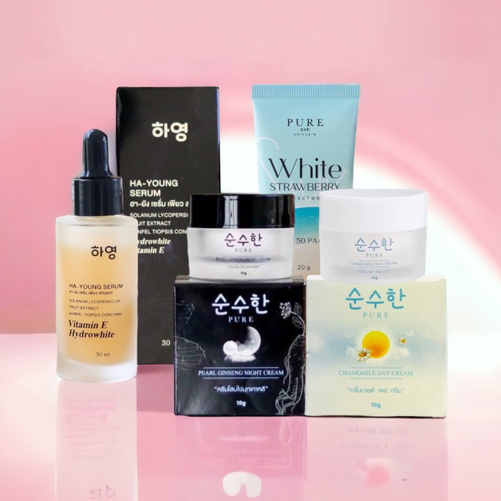 ฮายังครีมโสมไข่มุกเพียวของแท้100% Pure Pearl Ginseng Night Cream