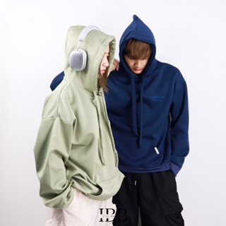 IBB HOODIE เสื้อฮู้ดแขนยาวเนื้อผ้าหนานุ่ม