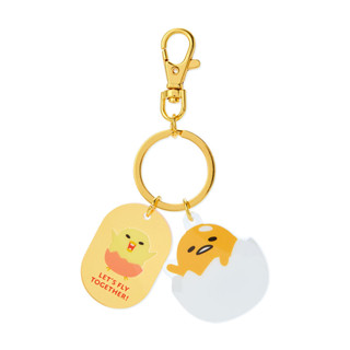 [ส่งตรงจากญี่ปุ่น] Sanrio Gudetama พวงกุญแจ รูปใบหน้า สไตล์ญี่ปุ่น