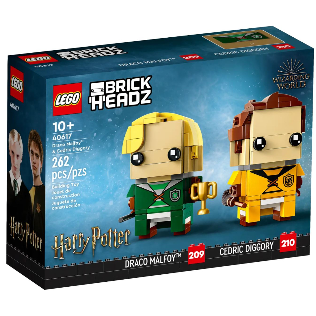 LEGO BrickHeadz Draco Malfoy & Cedric Diggory 40617