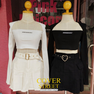 🖤coverstreet🤍พพพร้อมส่งจากไทย ชุดเต้นcover​ แนวสตรีท​ Y2K สายฝอ เต้นเกาหลี​ เต้นblackpink