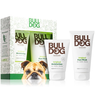 BULLDOG Skincare for Men Original Moisturiser+Face Wash Set ชุดผลิตภัณฑ์ทำความสะอาดและบำรุงผิวหน้าผู้ชายสูตรพิเศษ