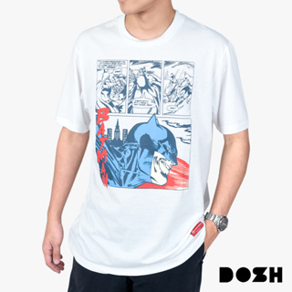 DOSH MENS T-SHIRTS SUPERMAN เสื้อยืดคอกลม แขนสั้น ผู้ชาย FBMT5320-OW