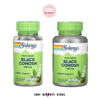 Solaray, True Herbs, Black Cohosh 540 mg