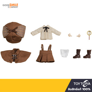 พร้อมส่ง+โค้ดส่วนลด Doll Outfit Set: Detective - Girl (Brown): Nendoroid Doll  by Good Smile Company (ลิขสิทธิ์แท้)