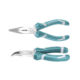 Total คีมปากแหลม ปลายงอ 6 นิ้ว รุ่น THT1466P ( Bent Nose Plier )