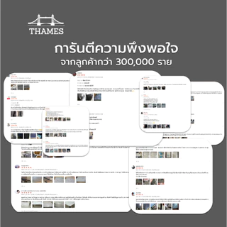 Thames ที่นอนยางพาราฉีดขึ้นรูป 100% รุ่น Belle ผลิตในไทย topper