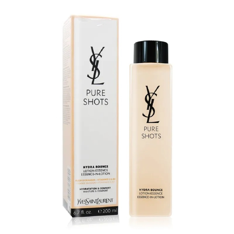 แท้ YSL PURE SHOTS HYDRA BOUNCE ESSENCE-IN-LOTION 200ml มอบความรู้สึกสบายผิวในทันที