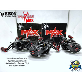 รอกหยดน้ำ BISON SPIDER MAX ปี 2022 หมุนซ้าย-หมุนขวา