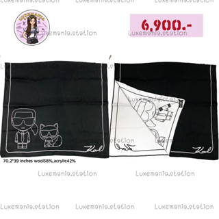 👜: New!! Karl Lagerfeld Scarf‼️ก่อนกดสั่งรบกวนทักมาเช็คสต๊อคก่อนนะคะ‼️