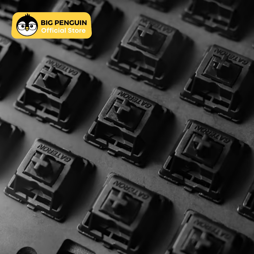 [โค้ดคุ้มลด 20%] Gateron Oil king (เซ็ต 10 ชิ้น) Linear Switch 5 pin Mechanical keyboard สวิตซ์ขั้นเทพ รูปที่ 5