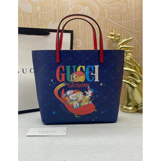 G-G tote bag Grade vip Size 20 cm jetsons สีน้ำเงิน