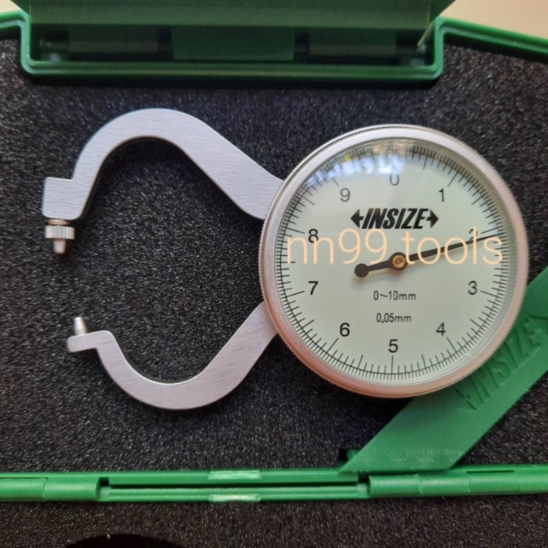 เกจวัดความหนา 10mm x 0.05mm Thickness gage INSIZE อินไซส์ 2863-10 เครื่องมือวัดความหนา