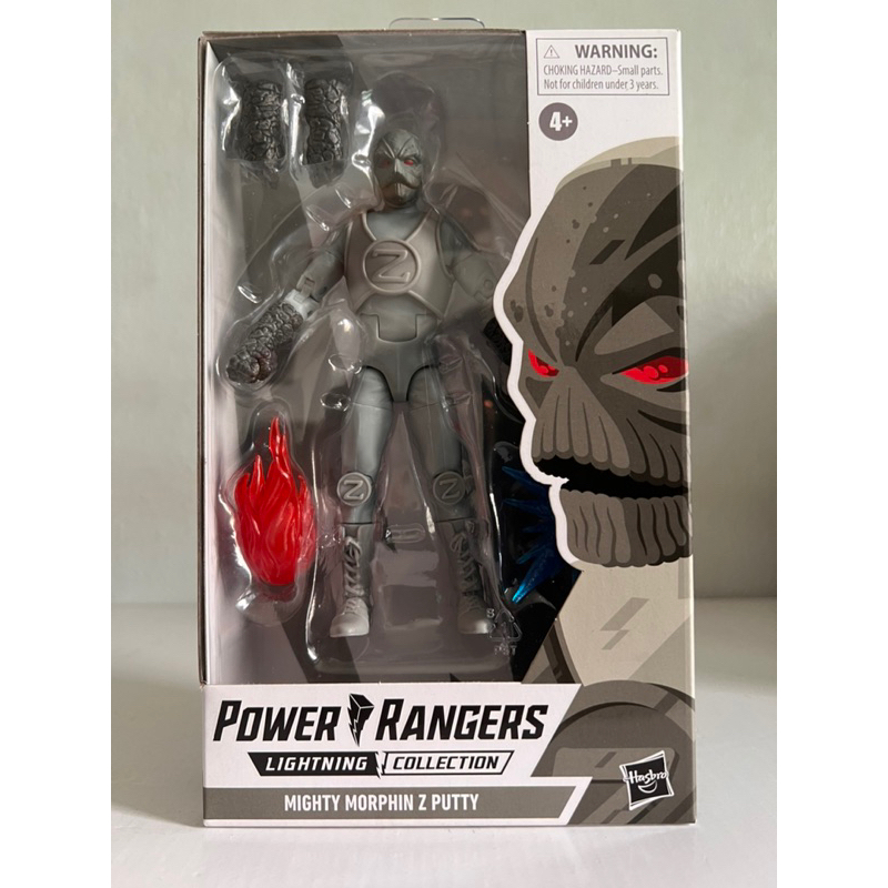 Power Rangers Lighting collection action figure, Mighty Morphin Z Putty