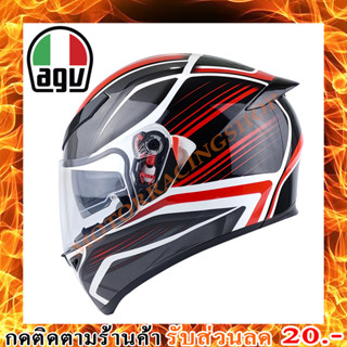 หมวกกันน็อค AGV K3-SV PROTON BLACK RED(กรุณาสั่งซื้อ 1 ใบต่อ 1 ออเดอร์)