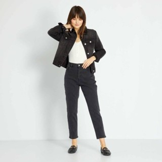 Kiabi : Fade Black hight waist mom jean