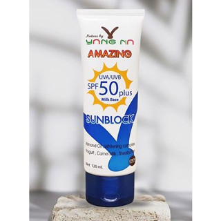 Amazing Sunblock อเมซิ่ง ซันบล๊อค ปริมาณ 120 ml.