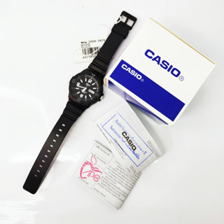 CASIO นาฬิกาข้อมือ Unisex รุ่น MRW-200H-1B2VDF สีดำ