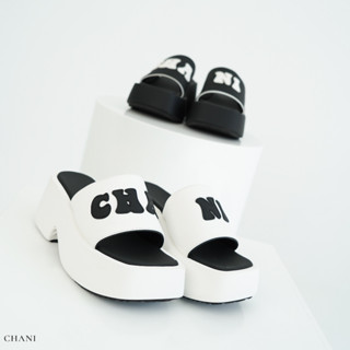 CHANI : 163-38 l sandals รองเท้าแตะ เสริมส้น นุ่ม ใส่สบาย