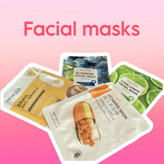 Facial mask แผ่นมาส์กหน้า