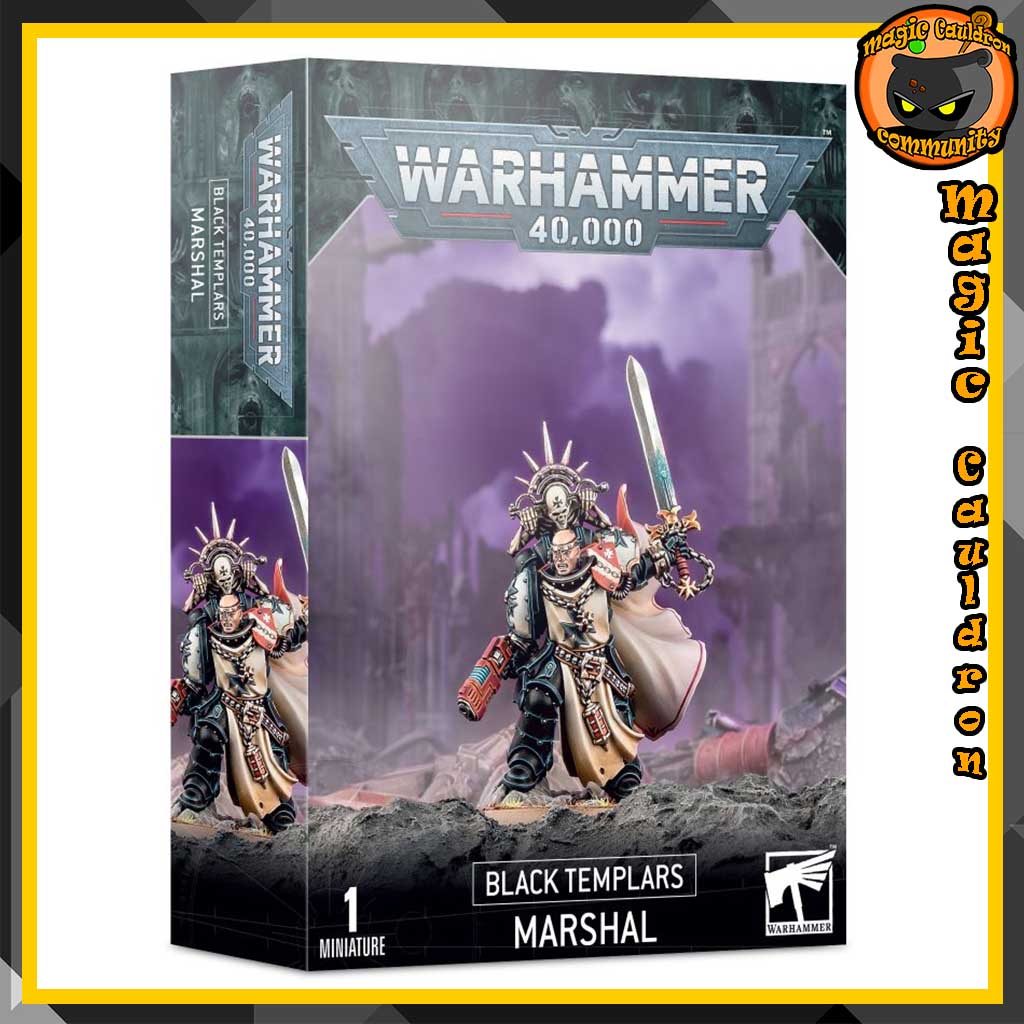 พร้อมส่ง Warhammer 40K Black Templars Marshal