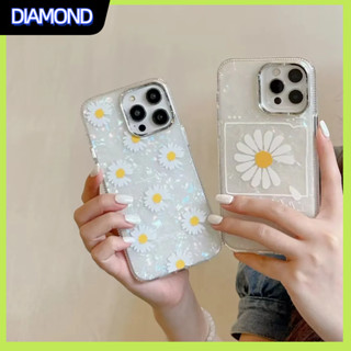 💲คูปองเคลม💲เคสไอโฟน case for iphone 11 12 เดซี่น้อย ป้องกันการตก สไตล์เรียบง่าย เคส 14 13 12 11 pro max เคสซิลิโคน