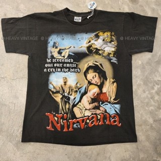 NIRVANA KURT COBAIN BOOTLEG เสื้อวง เสื้อทัวร์