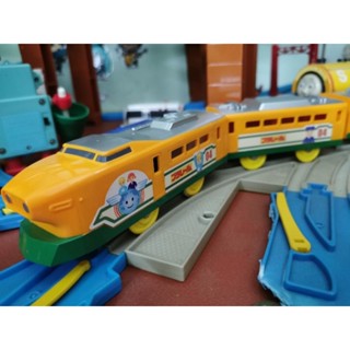 Tomy©️ Plarail รถไฟสีสัน หมายเลข 04 ใส่ถ่าน รางฟ้า ครับ🤡