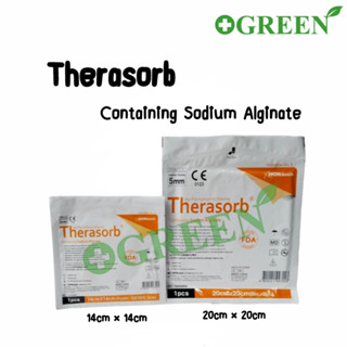 Therasorb Containing Sodium Alginate 1 แผ่น (โฟมปิดแผล)/แผ่นปิดแผลกดทับ