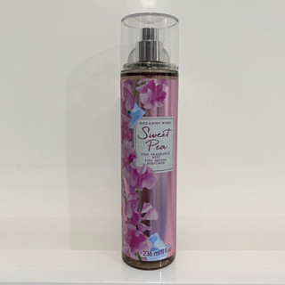 Bath&amp;Body works sweet pea mist ของแท้ ใหม่ 236 ml