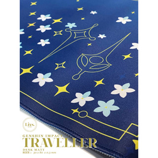 Traveller Genshin impact DESK TOP MATT:แผ่นรองเมาส์