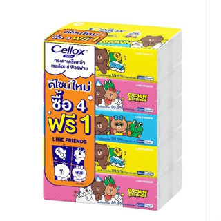 Cellox Purify  Softpack Season II 110แผ่น  เซลล็อกซ์ พิวริฟาย ซอฟท์แพ็ค กระดาษเช็ดหน้า ทิชชู ทิชชูเช็ดหน้า