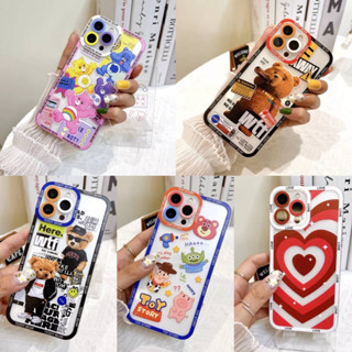 🇹🇭เคสกันกล้องลายการ์ตูนหมีแคร์แบร์🔥สำหรับรุ่นRealmeC55,Realme5,RealmeC3,Realme6i,RealmeC12,RealmeC15,RealmeC11,Realme10