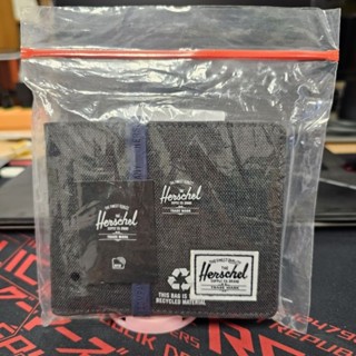 Herschel Roy Coin XL Black Crosshatch มือ 1