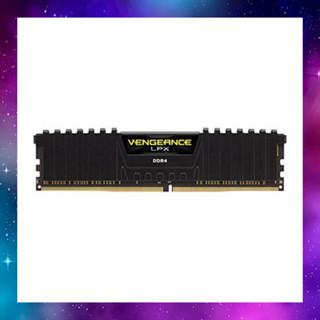 8GB (8GBx1) DDR4 2666MHz RAM (หน่วยความจำ) CORSAIR VENGEANCE LPX (BLACK) ประกันLT