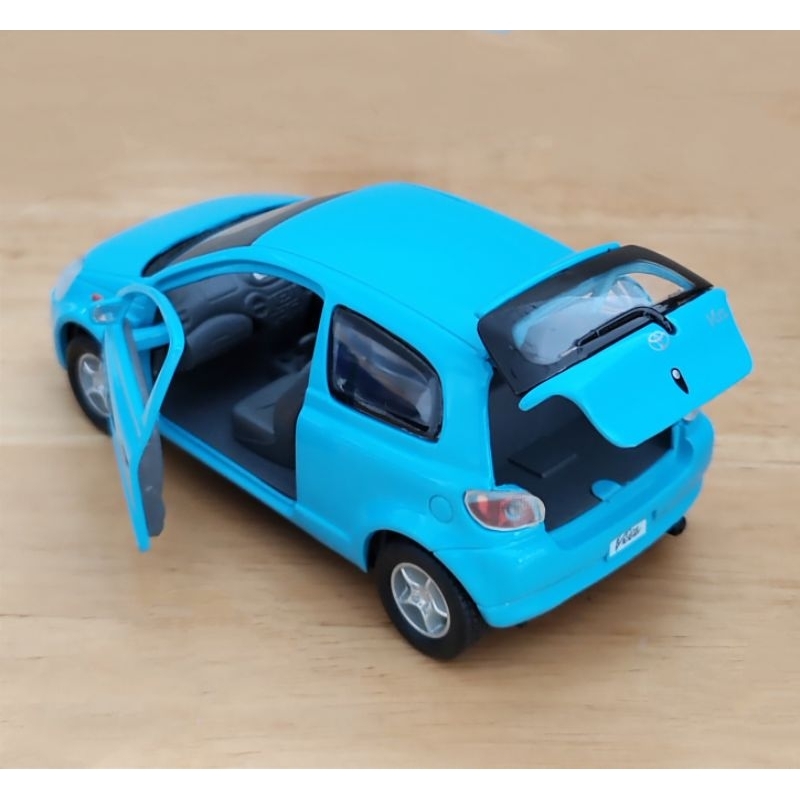 Toyota VITZ / Toyota Yaris โมเดลรถเหล็ก โตโยต้ายาริส Scale 1:25 คันใหญ่ เปิดท้ายได้ มีลาน