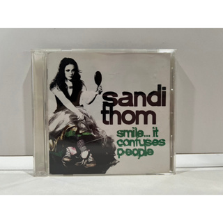 1 CD MUSIC ซีดีเพลงสากล SANDI THOM SMILE...IT CONFUSES PEOPLE (A9A32)