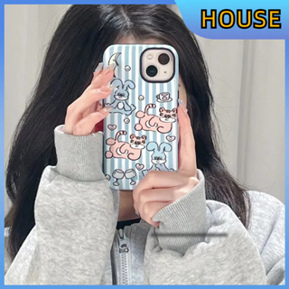 💲คูปองเคลม💲เคสไอโ case for iphone 11 12 กระต่ายน่ารัก เคส 14 13 12 11 pro max ซิลิโคนเหลวป้องกันการตกหล่น