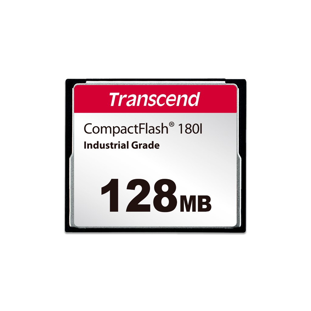 Transcend CompactFlash Card CF180I : 128MB : CF Industrial Card : รับประกัน 3 ปี - มีใบกำกับภาษี- TS128MCF180I