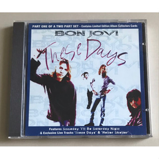 ซีดีซิงเกิ้ล ของแท้ ลิขสิทธิ์ มือ 2 สภาพดี...ราคา 250 บาท  “Bon Jovi” ซิงเกิ้ล “These Days” แผ่น Made in UK