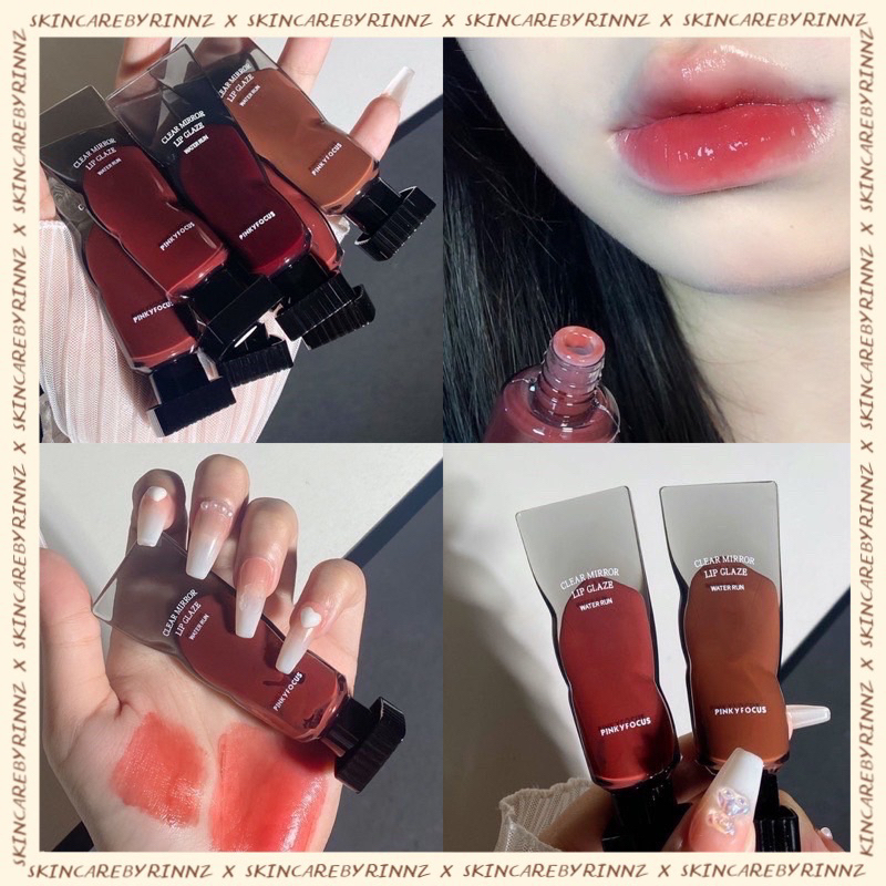 สั่งในไลฟ์ลด50% ลิปกลอสปากฉ่ำ Pinky Focus