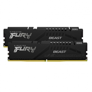 KINGSTON FURY BEAST 16GB (2x8/5600) DDR5 (KF556C40BBK2-16) BK ME1-001134